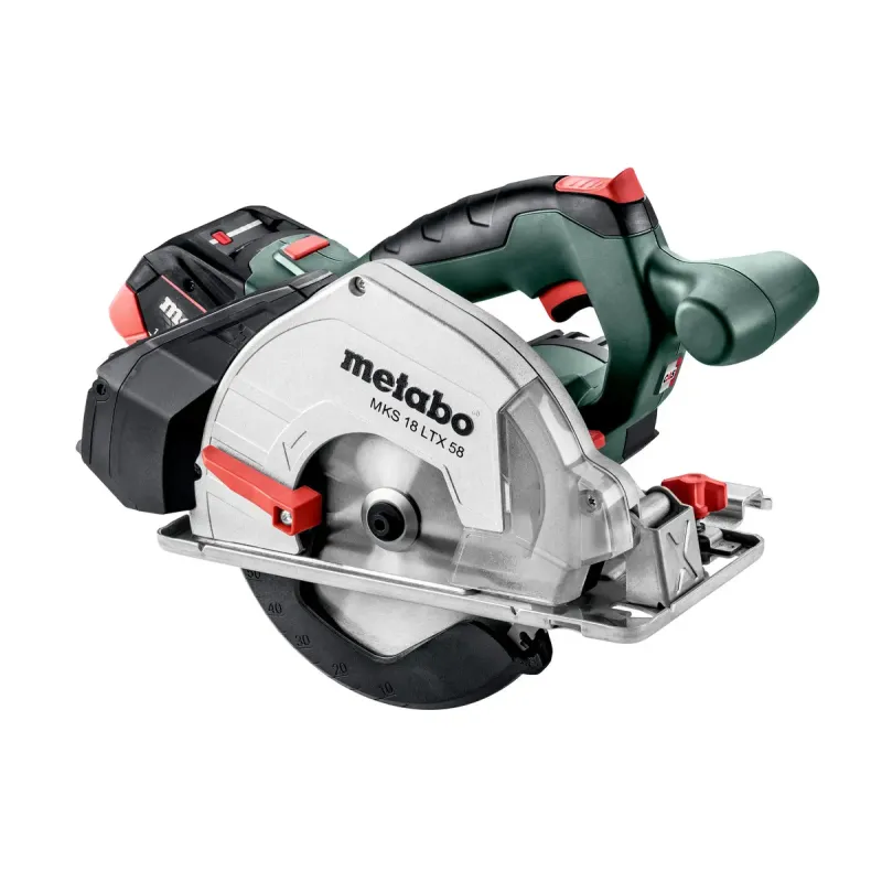 Metabo MKS 18 LTX 58 - Effektiv Akku-håndrundsav til metal