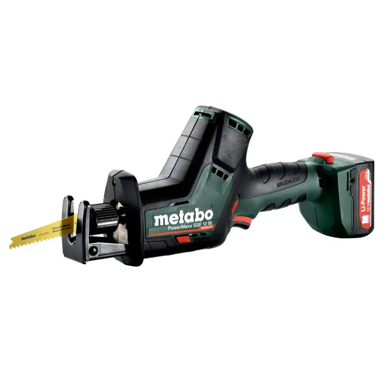 Metabo Powermaxx SSE 12 – Effektiv Akku-bajonetsav på tilbud!