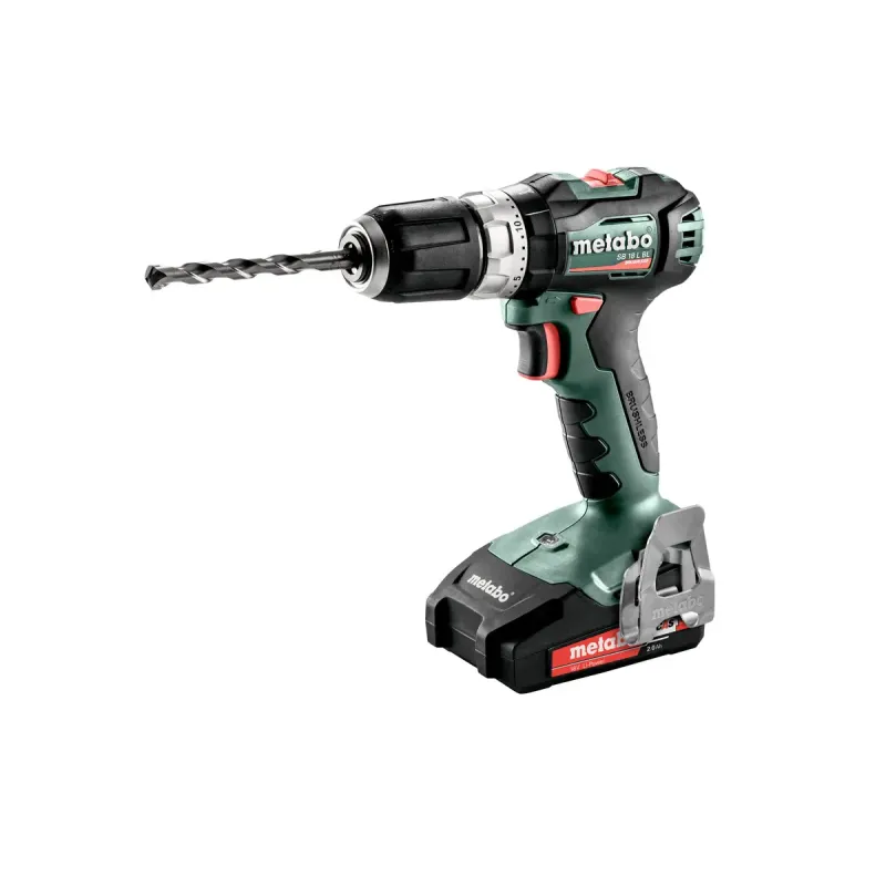 Metabo 18V Slagboremaskine med LED-lys og bæltekrog