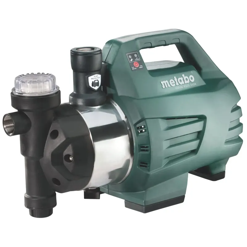 Metabo Vandværk Hwai 4500 Inox – Effektiv vandforsyning!