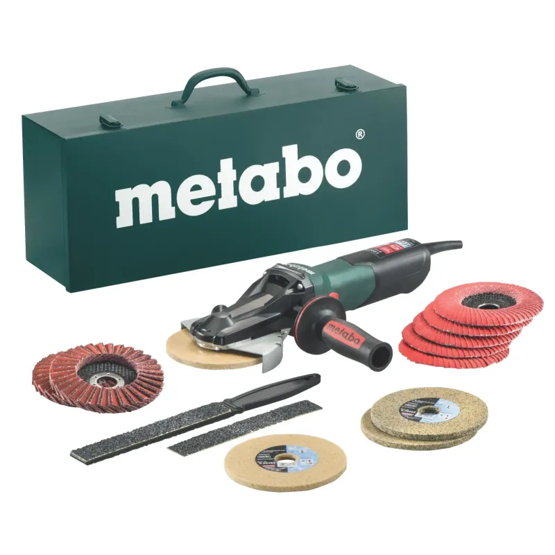 Metabo Wevf 10-125 Quick Inox Fladhoved Sliber - Tilbud!