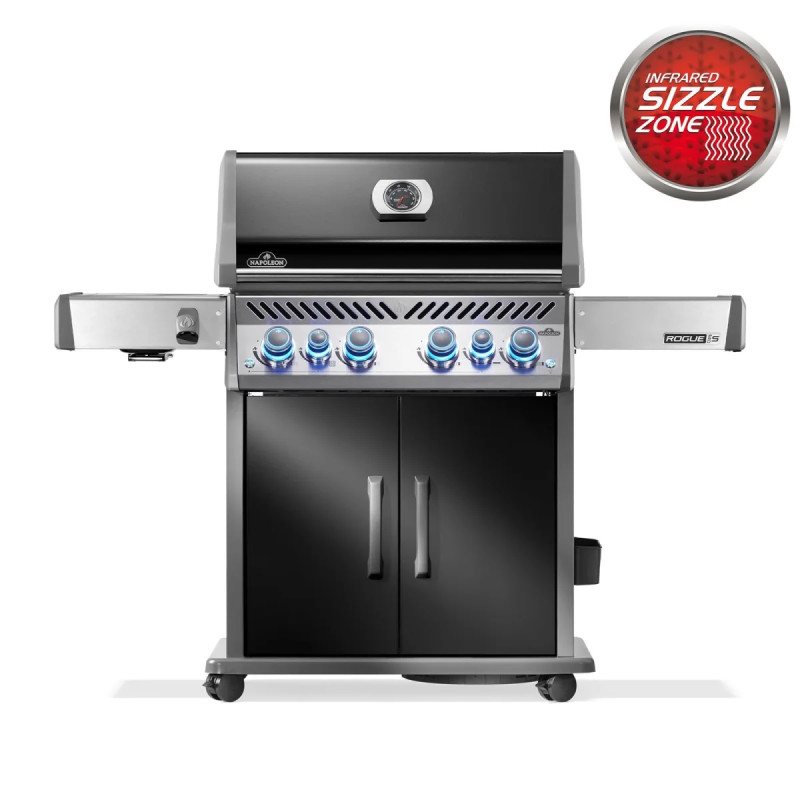 Napoleon Rogueâ  Pro-  525  Rustfri Stål Sort Gasgrill Rps525rsibpk-