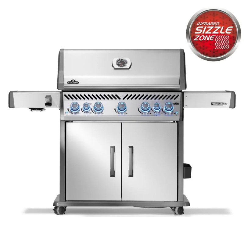 Napoleon Rogue Pro-  625  Rustfri Stål Gasgrill Rps625rsibpss- -