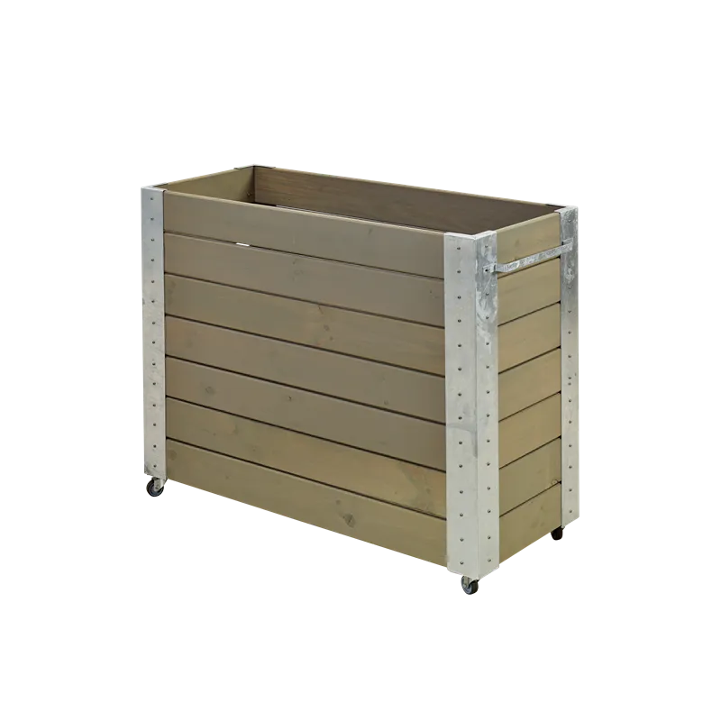 Plus Cubic Blomsterkasse 18263-18 i Gråbrun – Haven!