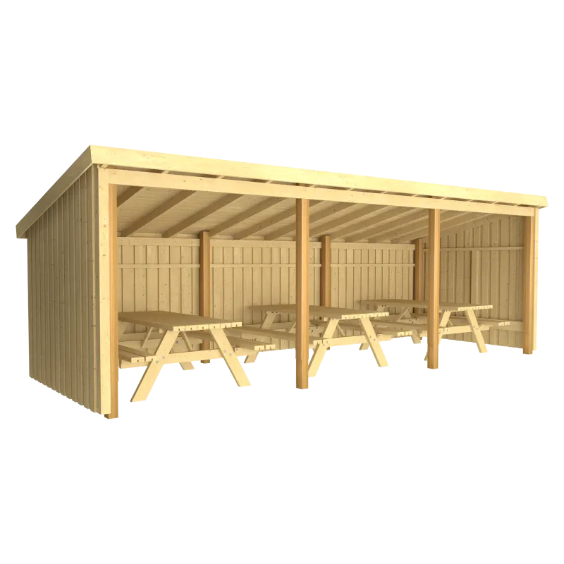 Plus Nordic Madpakkehus 14       Moduler  Udv  Grundmål: Bxlxh 635x218x169 220   168594-
