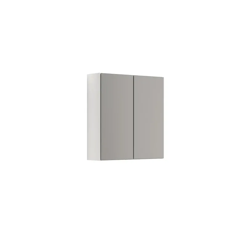 Scanbad Multo Spejlskab Select   Lamper     Låger 64x60    Hvid Mat
