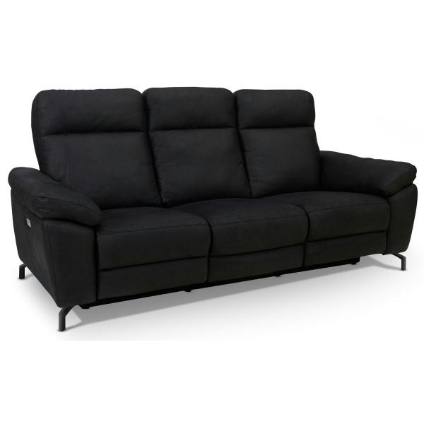 Furnhouse Selesta Pers Stof Sort 222x96x101cm