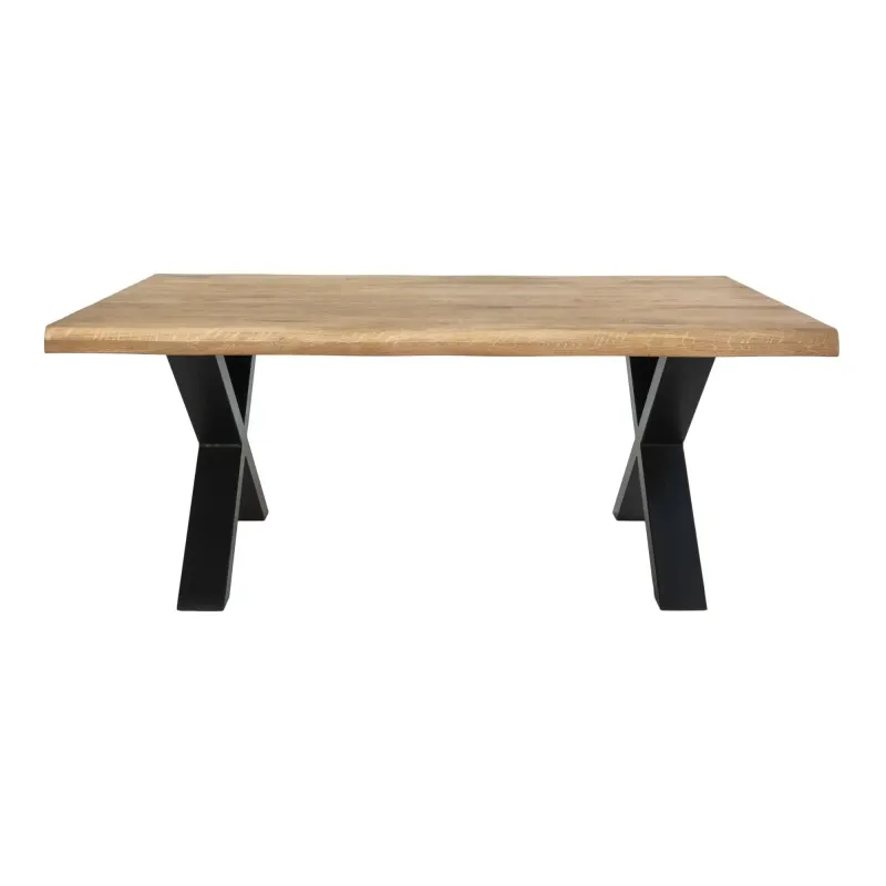 Sofabord   Olieret   Med Bølget Kant 120x70xh50   2101570