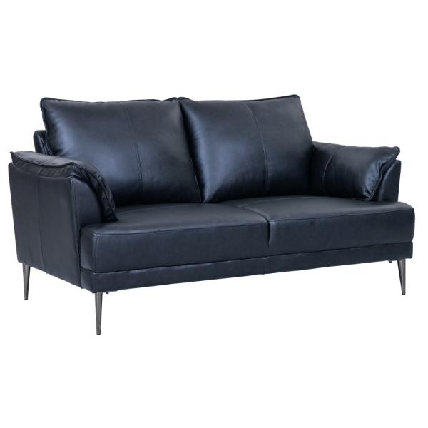 Furnhouse Soul Pers Læder Sort 160x90x85cm