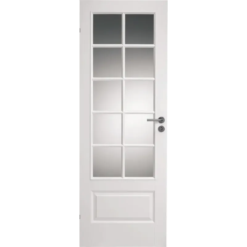 Swedoor Compact SP10 Hvidmalet Dør med Glas - Eksklusiv Design