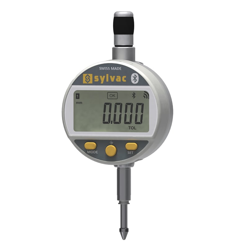 Sylvac Digital Måleur   Dial Work Smart 12 5x0 001    805-6301  Bluetooth
