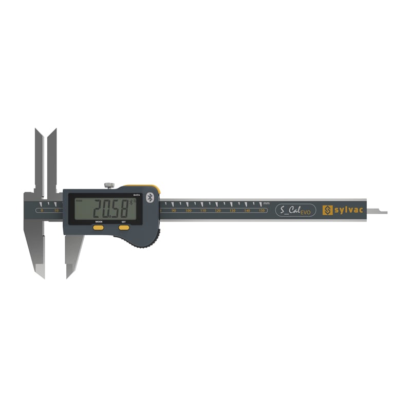 Sylvac Ip67 Digital Skydelære   Cal Evo Deep 150    810 1603  Med Bluetooth