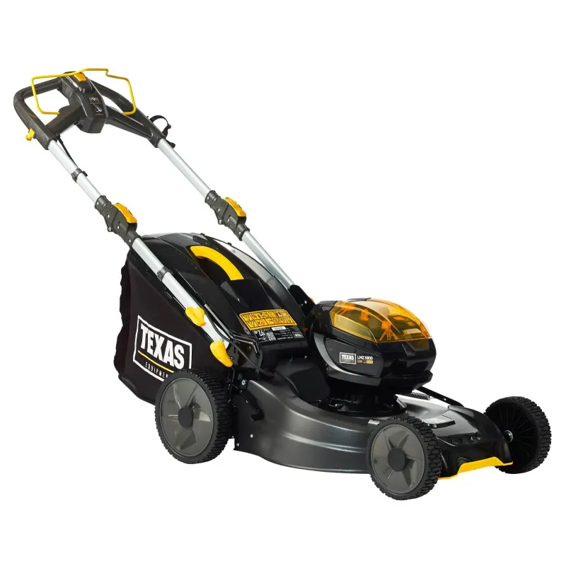 Texas Lmz 5800 Plæneklipper Skub Inkl  Batteri   Lader