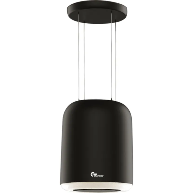 Elegant Frithængende Emhætte – Thermex Green Air Sort