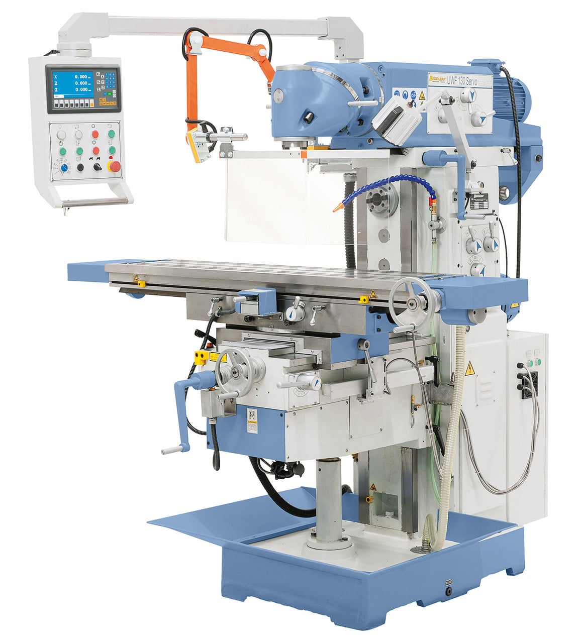 Fræsemaskine Uwf 130 Servo Inkl   -akset Digital  -12 3x400v
