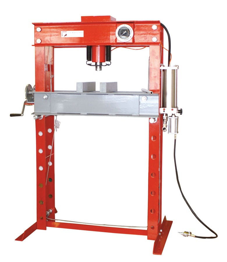 Hydraulisk Værkstedspresser Holzmann WP45H - 45 Ton Kvalitet