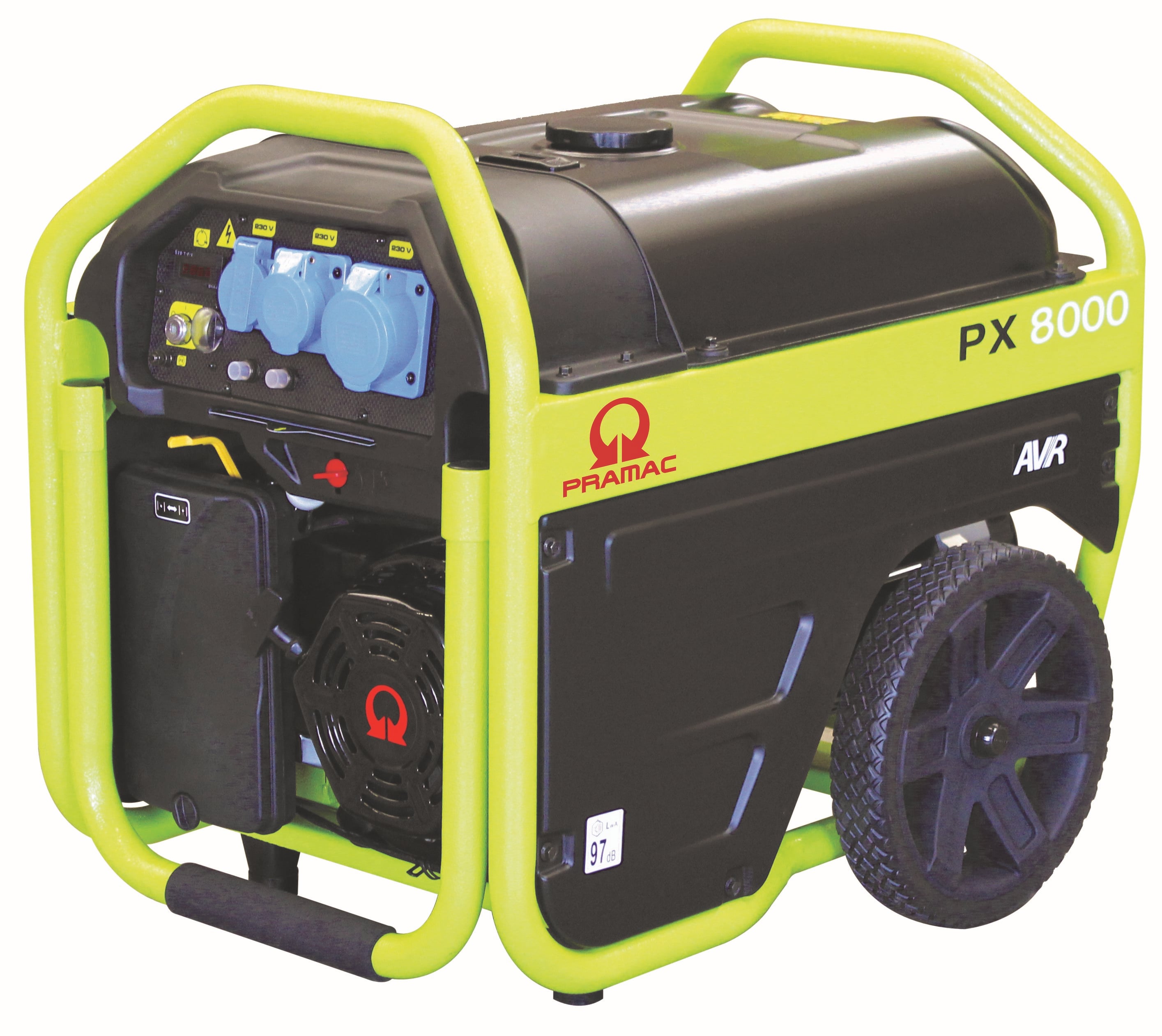 Px8000s 230v Generator Med  -start Fra Pramac