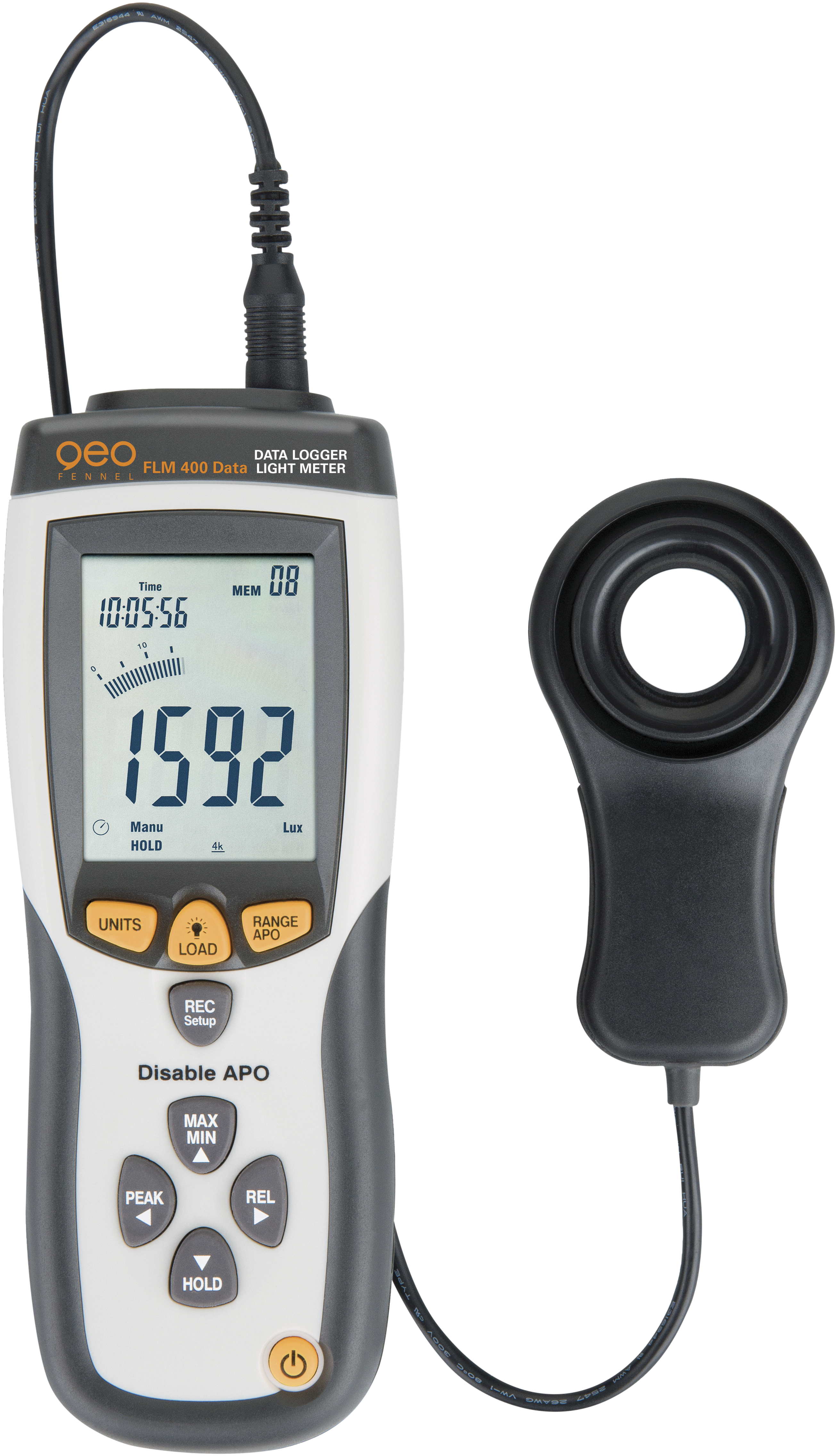 Lysmåler Flm-400 Data