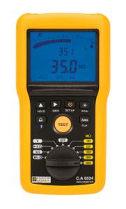6534 Isolationstester Kat   10  25  100  250  500v    Fjernbetjeningsprobe