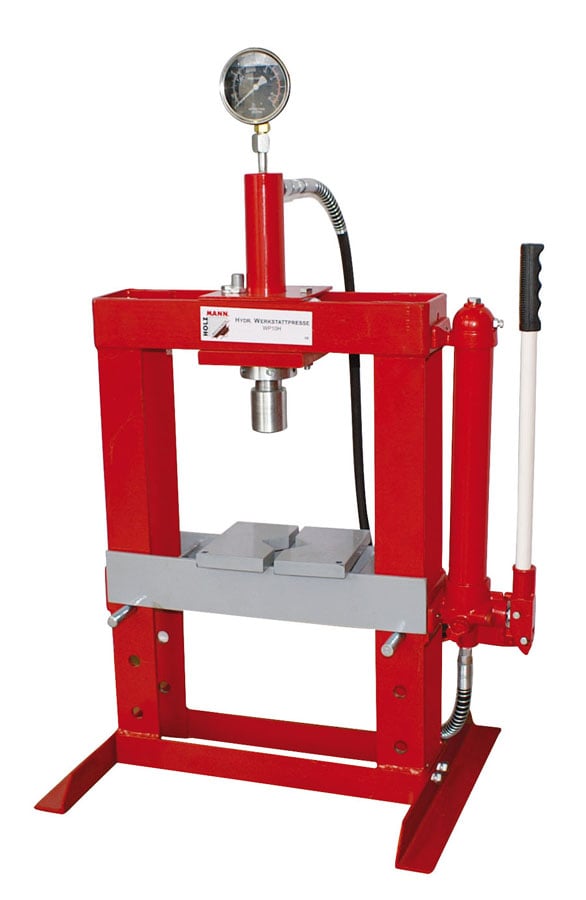 Holzmann WP10H 10 Ton Værkstedspresse – Effektiv & Robust!