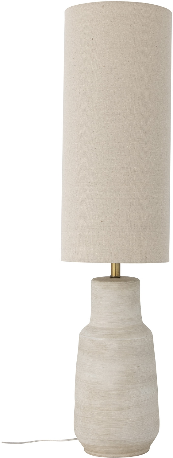 Elegant Gulvlampe Linetta fra Bloomingville i Hvid Terrakotta