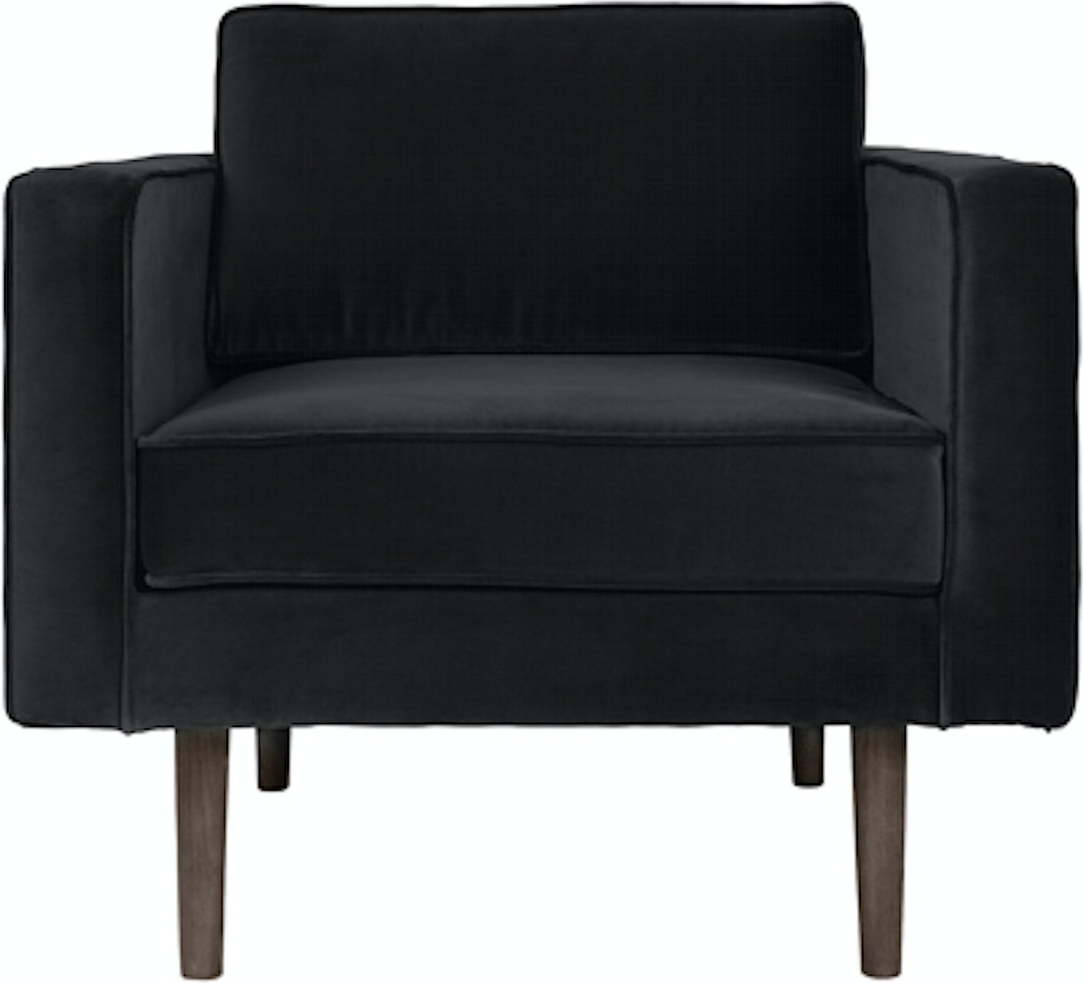 Loungestol Broste Copenhagen Wind Kul Velour H74   B84   L88