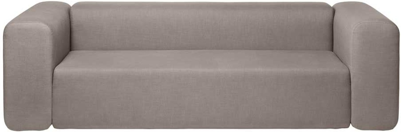 3-personers Broste Copenhagen Lagoon Sofa i Grå Stof