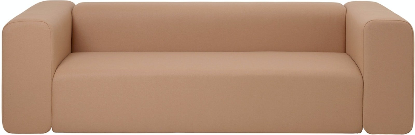 3-personers Sofa Broste Copenhagen Lagoon i Orange stof