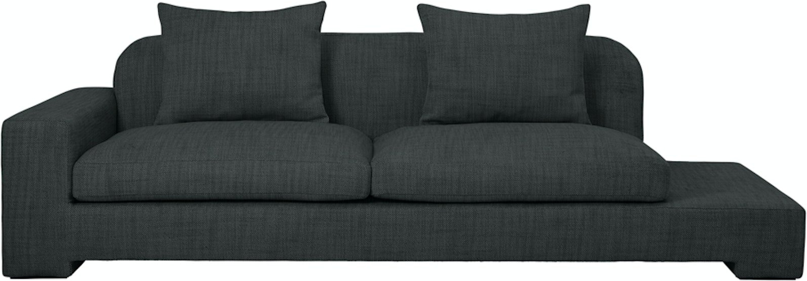 3-personers grøn stofsofa fra Broste Copenhagen - Stilfuld komfort