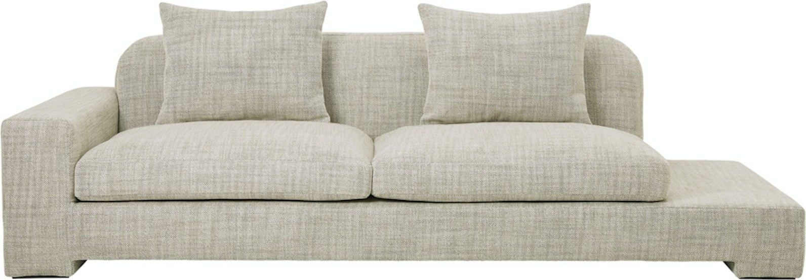 Elegant 3-personers Sofa i Beige fra Broste Copenhagen