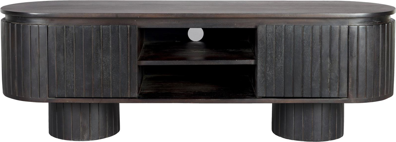 Skænk   Sideboard Dutchbone Kenji Antracit Mangotræ H45xb140xd40