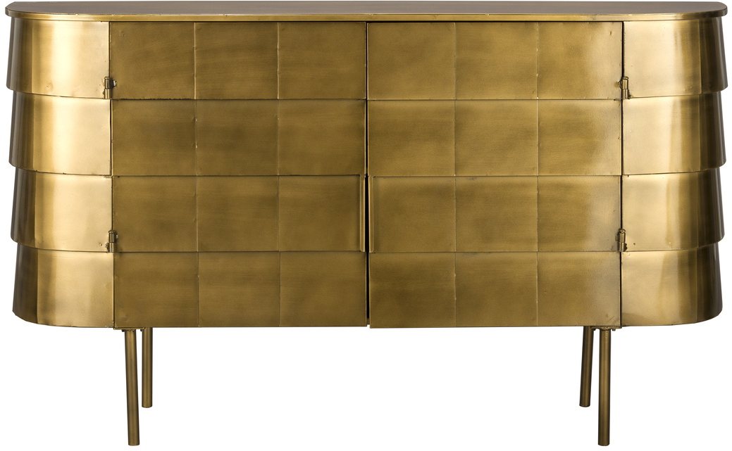 Skænk Dutchbone Hanna Brungrå Jern 70ã 117ã 26   Vintage Design