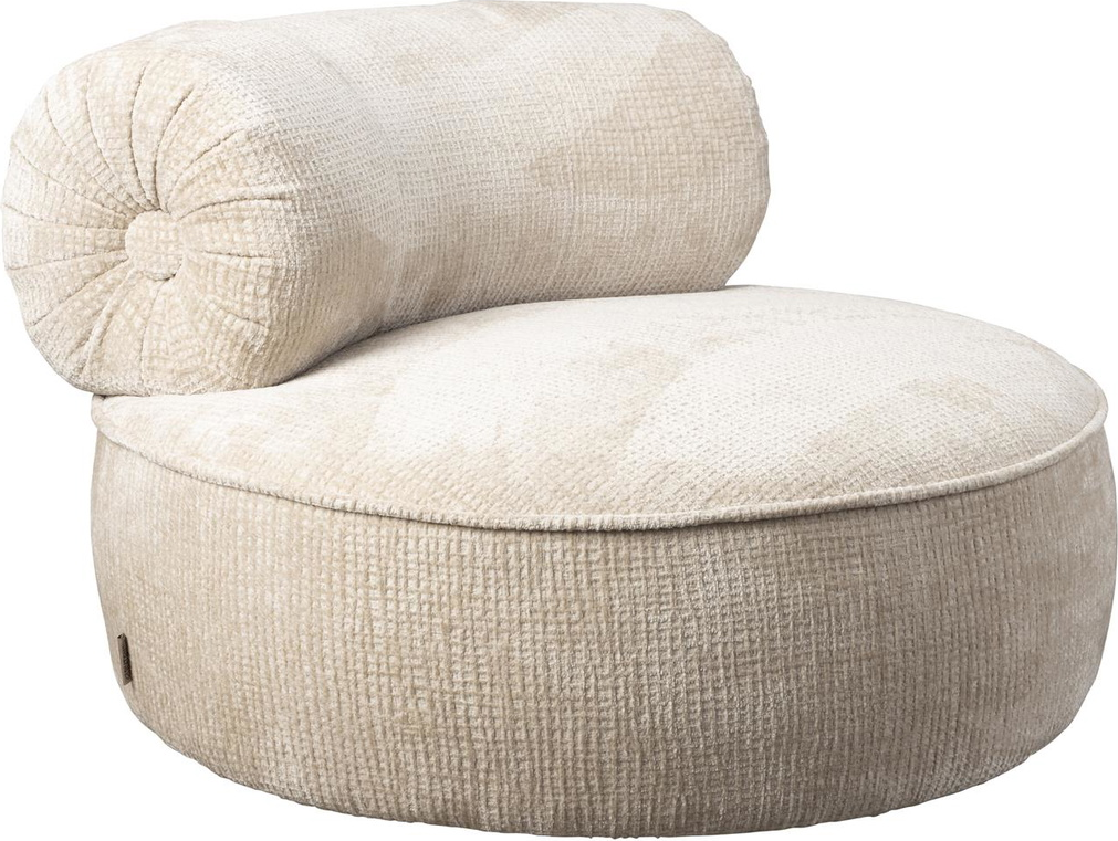 Loungestol Dutchbone Tilbury i Perlemor – Komfortabel Elegance