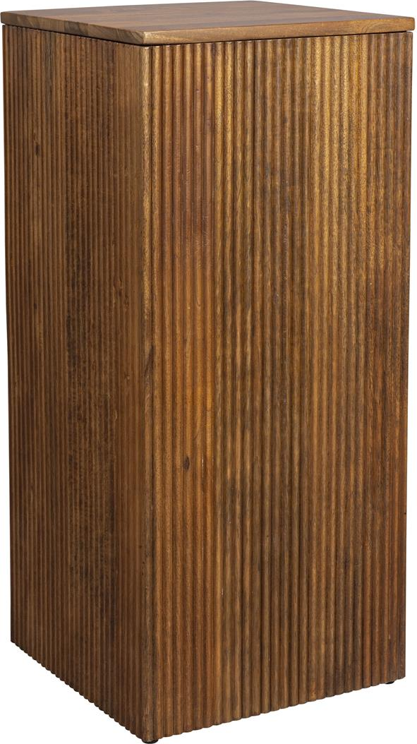Dutchbone Ribble Planteholder Sæt  -pak Mangotræ Kaffe H80xb35xl35
