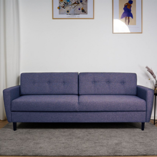 Nordic Design München Sovesofa Blå Sovesofa Med Magasin   Møbelsalg