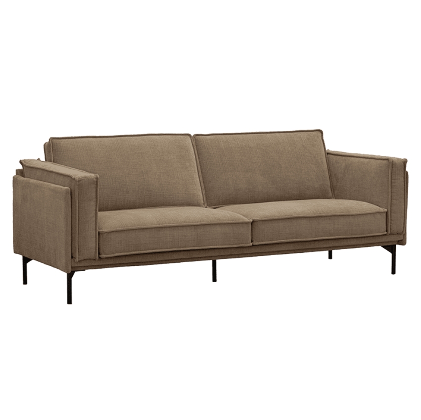 Nordic Design Milano Brun Sofa    Personers Sofa   Møbelsalg