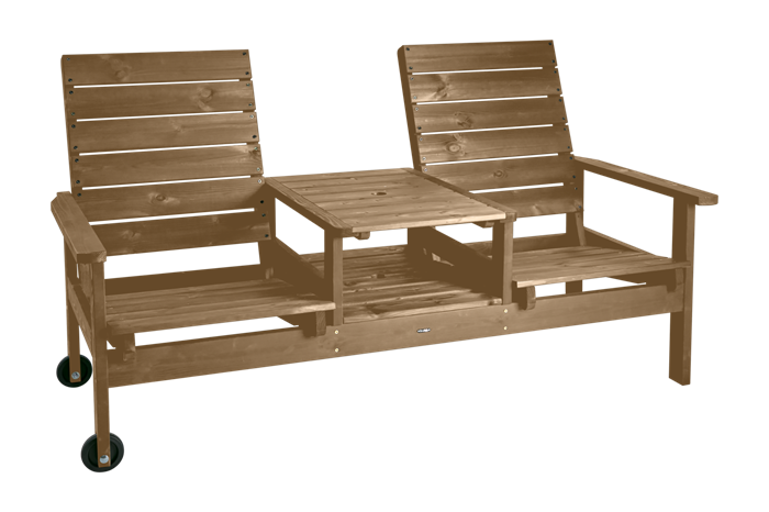 Jeg Bænk Brun Nyheder 2026  Enggården Havemøbler