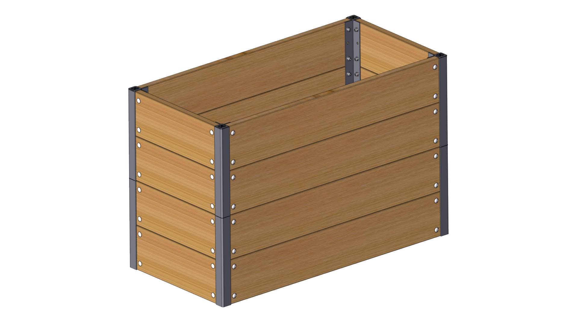 Højbed   Sibirisk Lærk 60x90x44