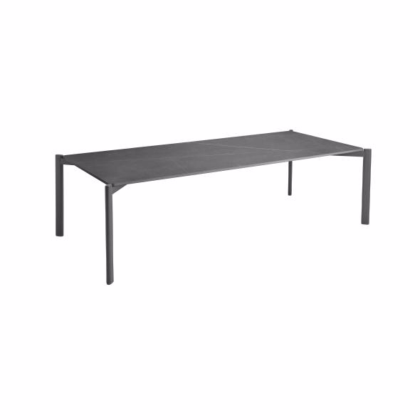 Hallavara Loungebord 66x146cm Antracit Loungemøbler   Loungeborde Brafab Enggården Havemøbler