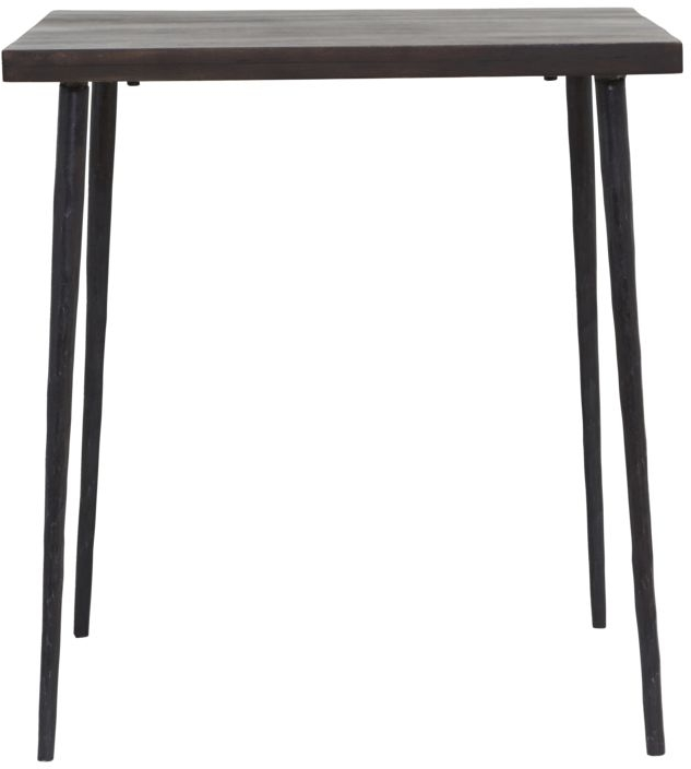 Elegant spisebord i sortbejdset mangotræ fra House Doctor