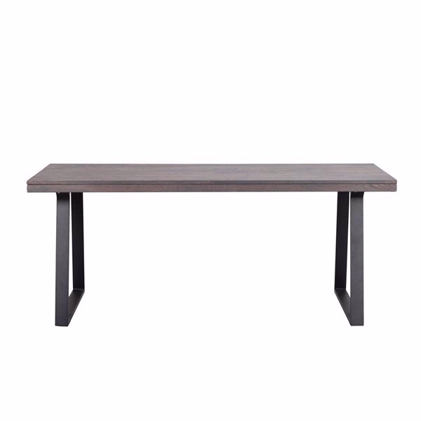 Rowico Home Brooklyn Spisebord  Mørkebrunt Sort   -ben 170     75     95     Møbelsalg