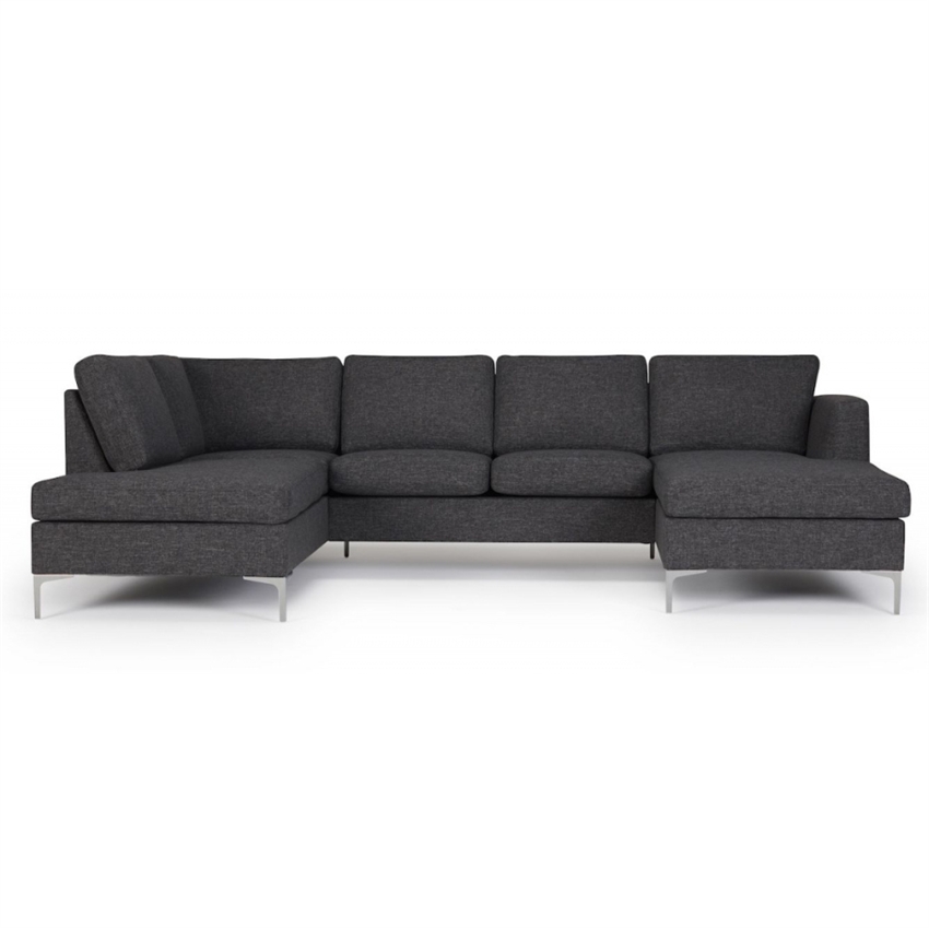Nordly Madrid  -sofa Grå  -sofa    Metalben 294     83     82     Møbelsalg