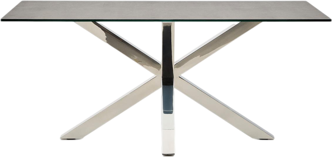 Elegant Kave Home Arya Spisebord med Vandtæt Overflade