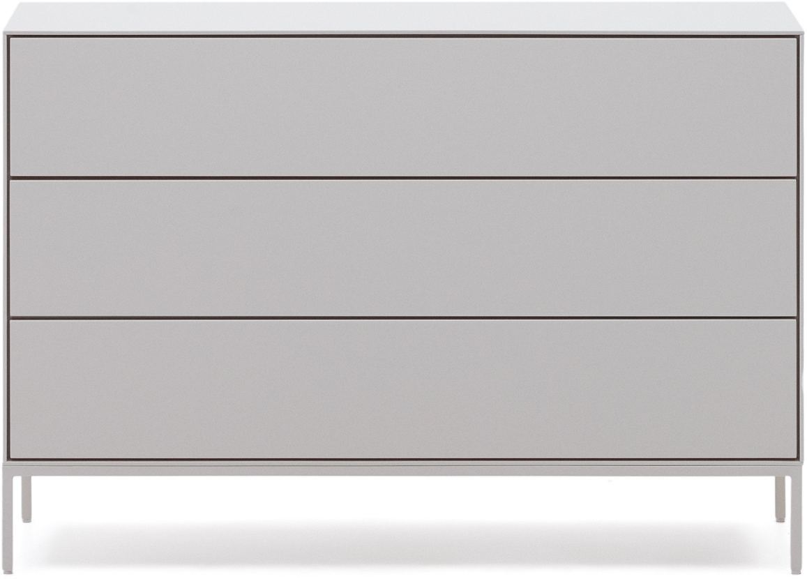Elegant hvid kommode Vedrana fra Kave Home med skuffer