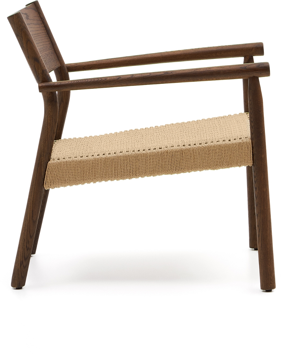 Loungestol Kave Home Yalia – Rustik Nordisk Elegance
