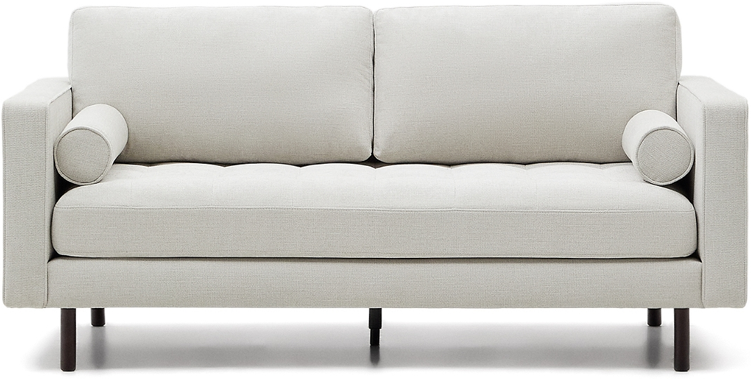 Elegant 2-personers sofa i grå chenille - Kave Home