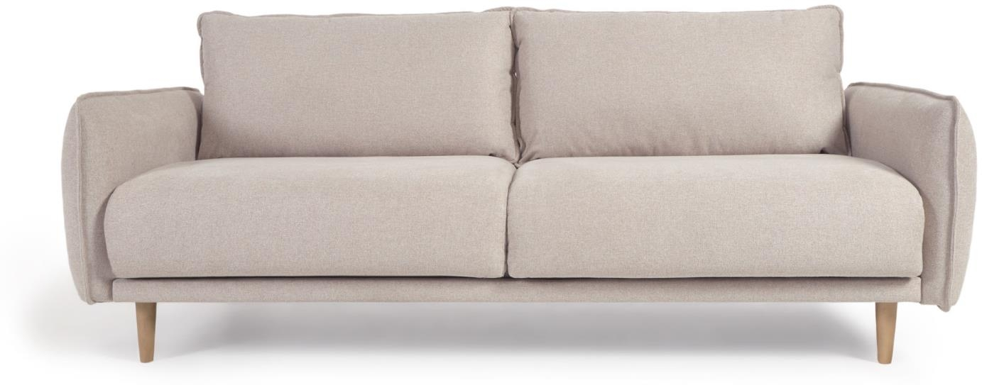 Elegant 3-personers sofa fra Kave Home - Carlota i beige