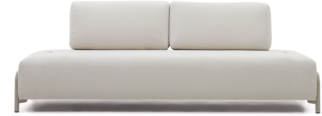 3-personers Kave Home Compo Sofa i Beige Chenille