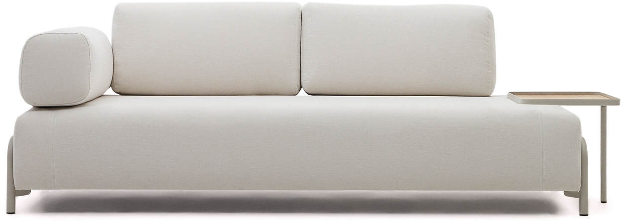 3-personers Sofa Kave Home Compo i Beige – Minimalistisk Stil