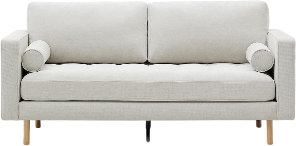 Kave Home Debra 2-personers Sofa i Grå Chenille - Tilbud!